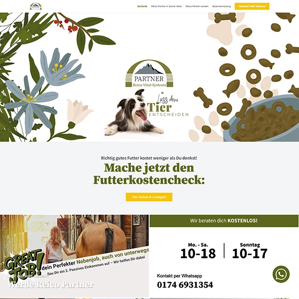 Webseite von Sven Lass Reico Partner